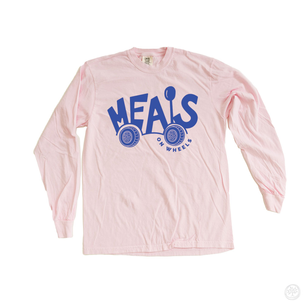 Coal Creek Meals on Wheels Comfort Colors Long Sleeve CauseTee