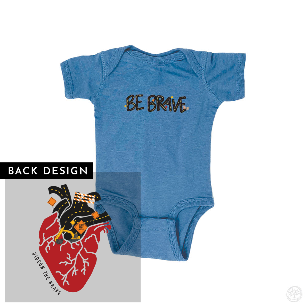 Gideon The Brave Baby Snap Tees