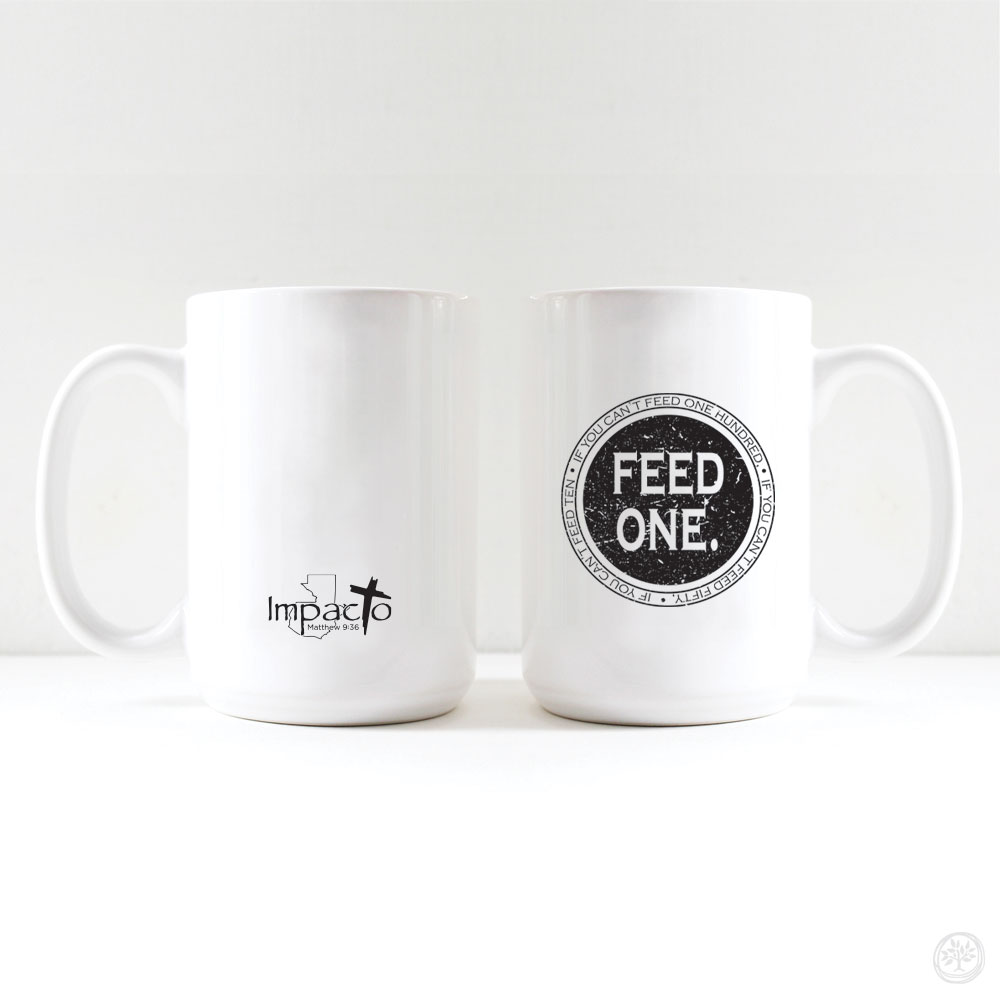 Impacto Ministry Inc. Feed One Mug