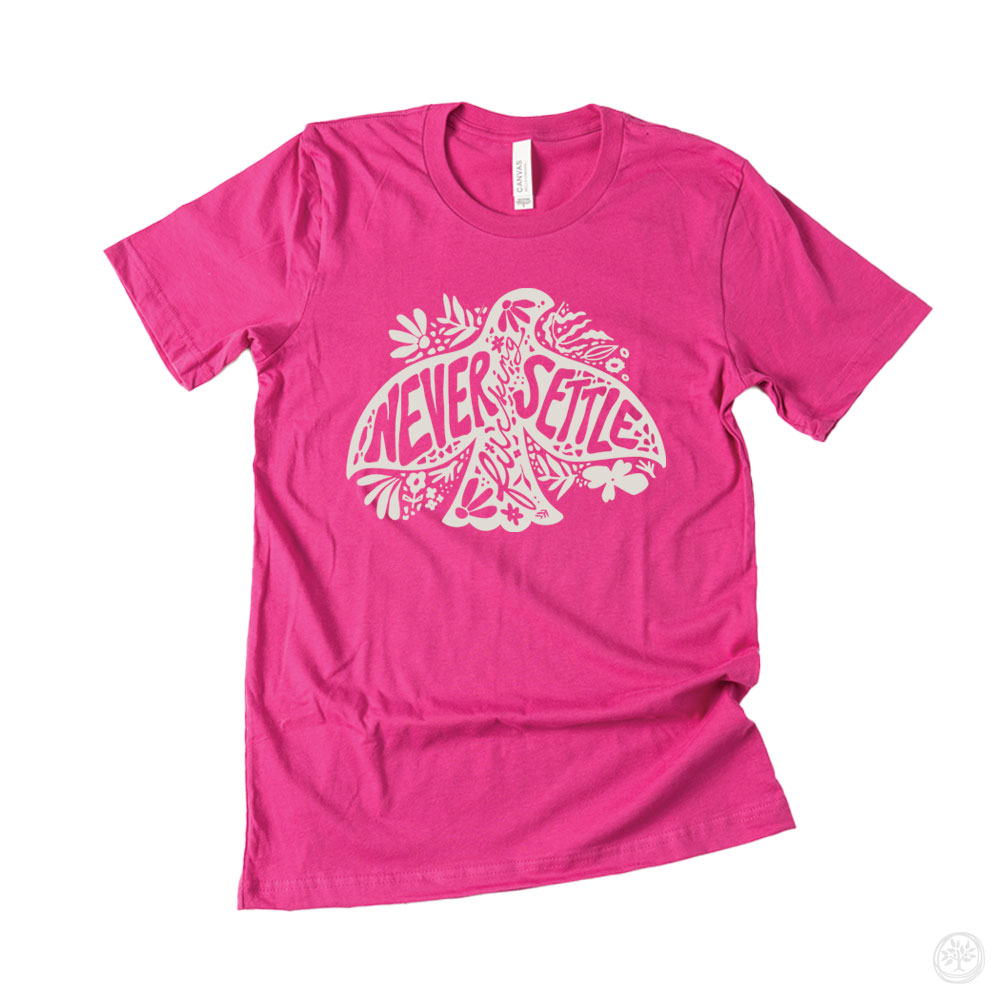 Never Settle (SPECIALTY) Premium Jersey CauseTees