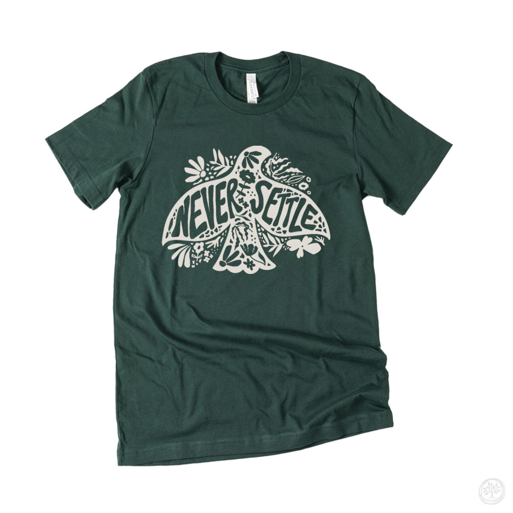 Never Settle Premium Jersey CauseTees