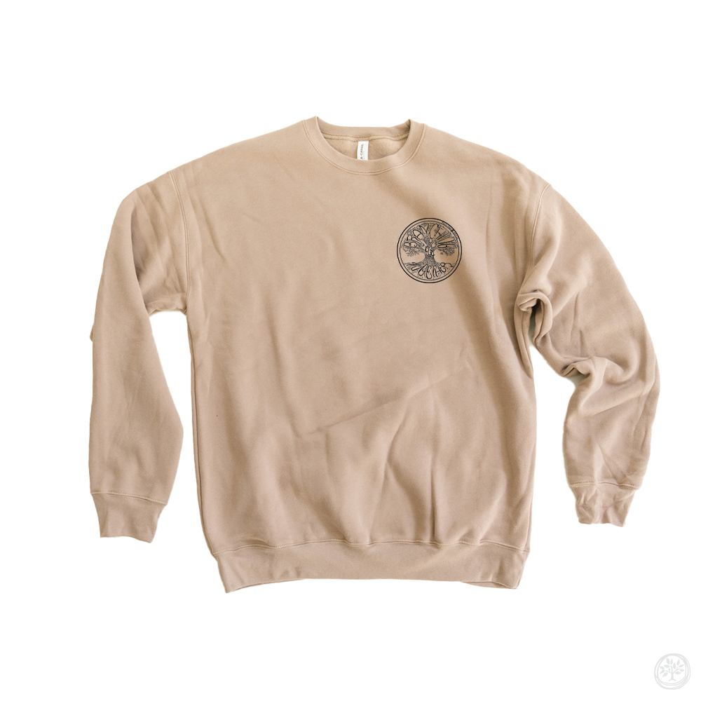 Branching Out Together Super Soft Crew Sweatshirt