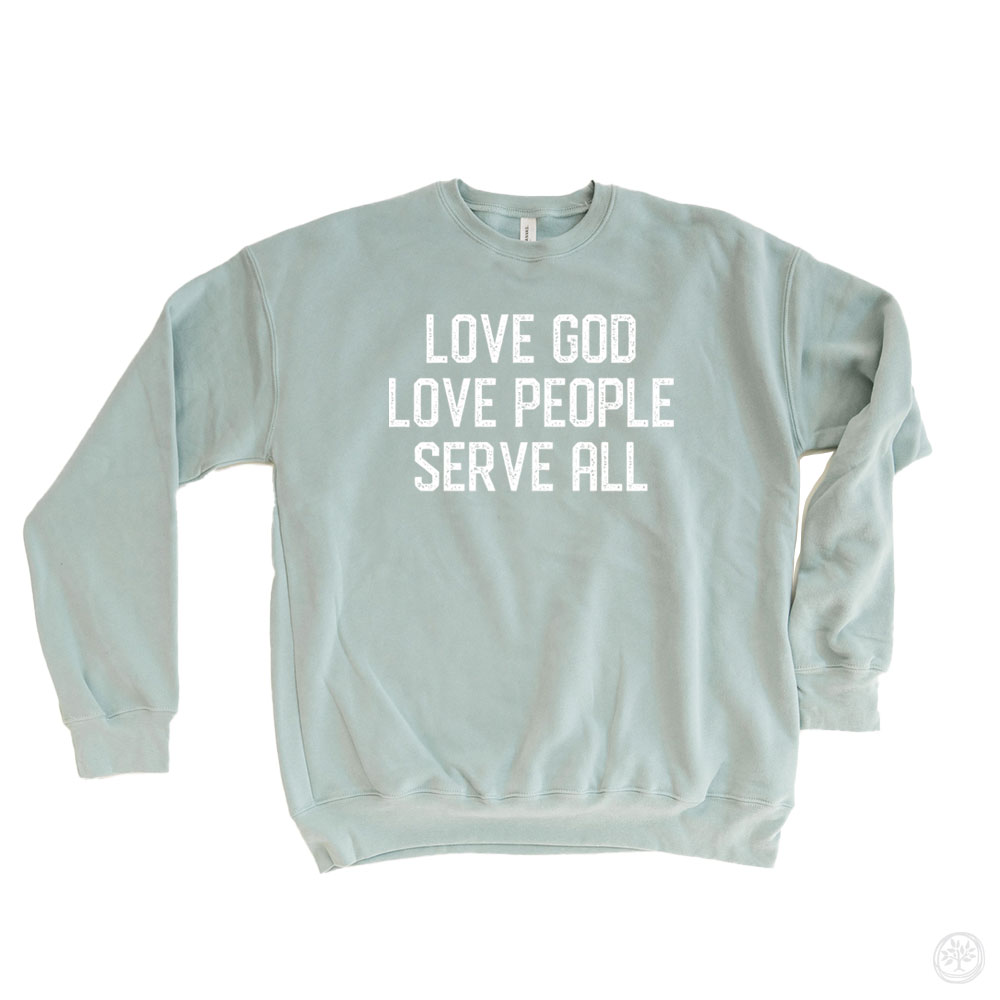 Love People Super Soft Crew Sweatshirts