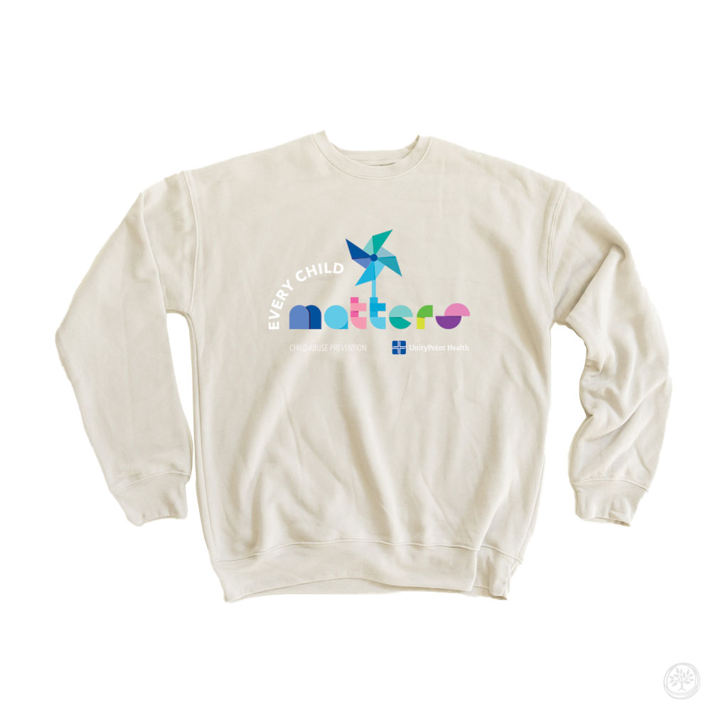 Every Child Matters – Allen Super Soft Crew Sweatshirt