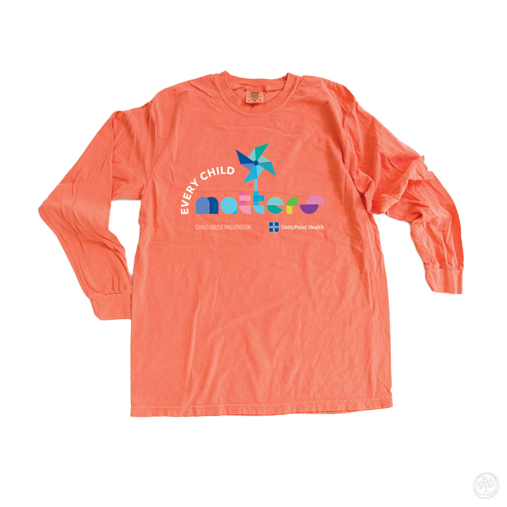 Every Child Matters – UnityPoint CR Comfort Colors L/S CauseTees