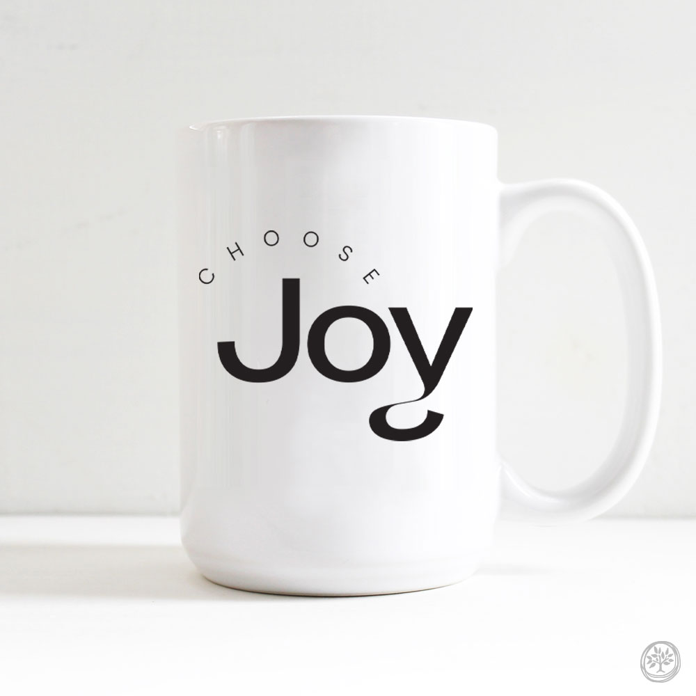 Choose Joy Rustic Campfire Coffee Mug